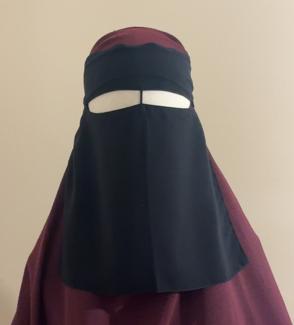 Black Saudi Niqab